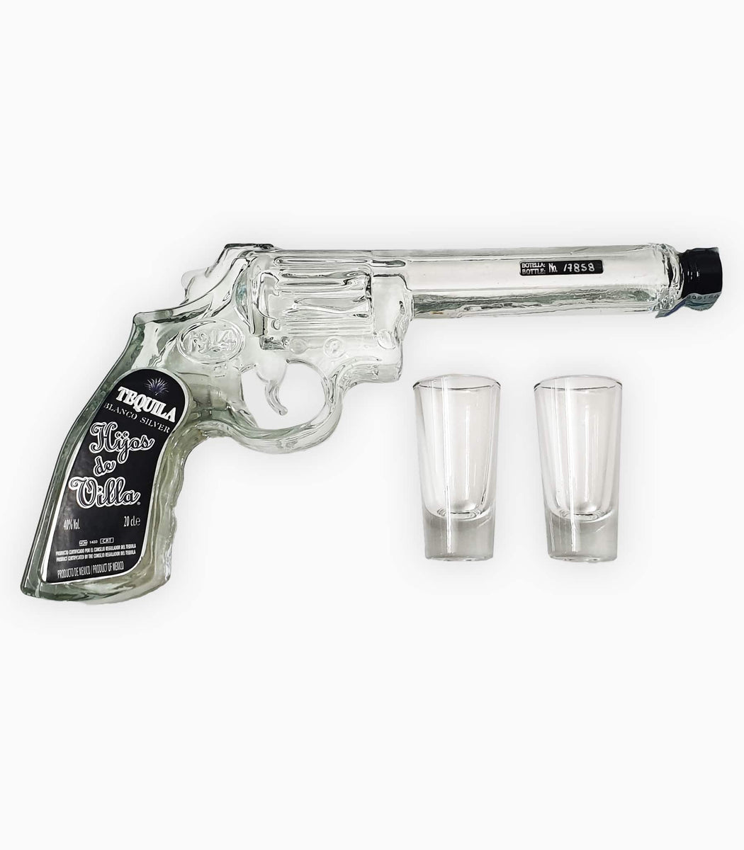 Hijos De Villa Tequila Blanco Silver Revolver 200ml 40 Bodyfuel