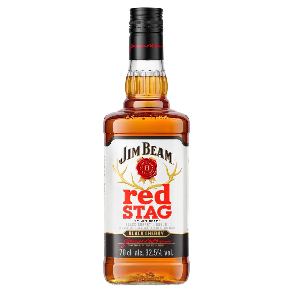 Red Stag Black Cherry Jim Beam Kentucky Straight Bourbon Whiskey 32.5%