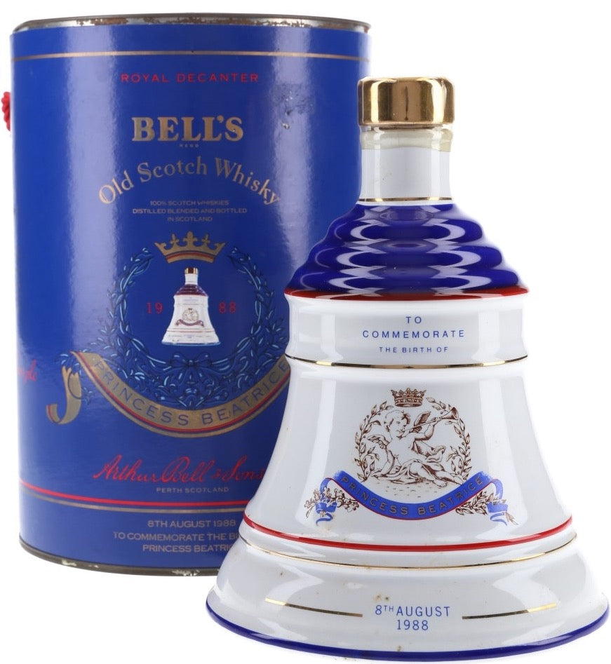 Bell’s Decanter - Birth Of Princess Beatrice 8th August 1988 Edition 43%