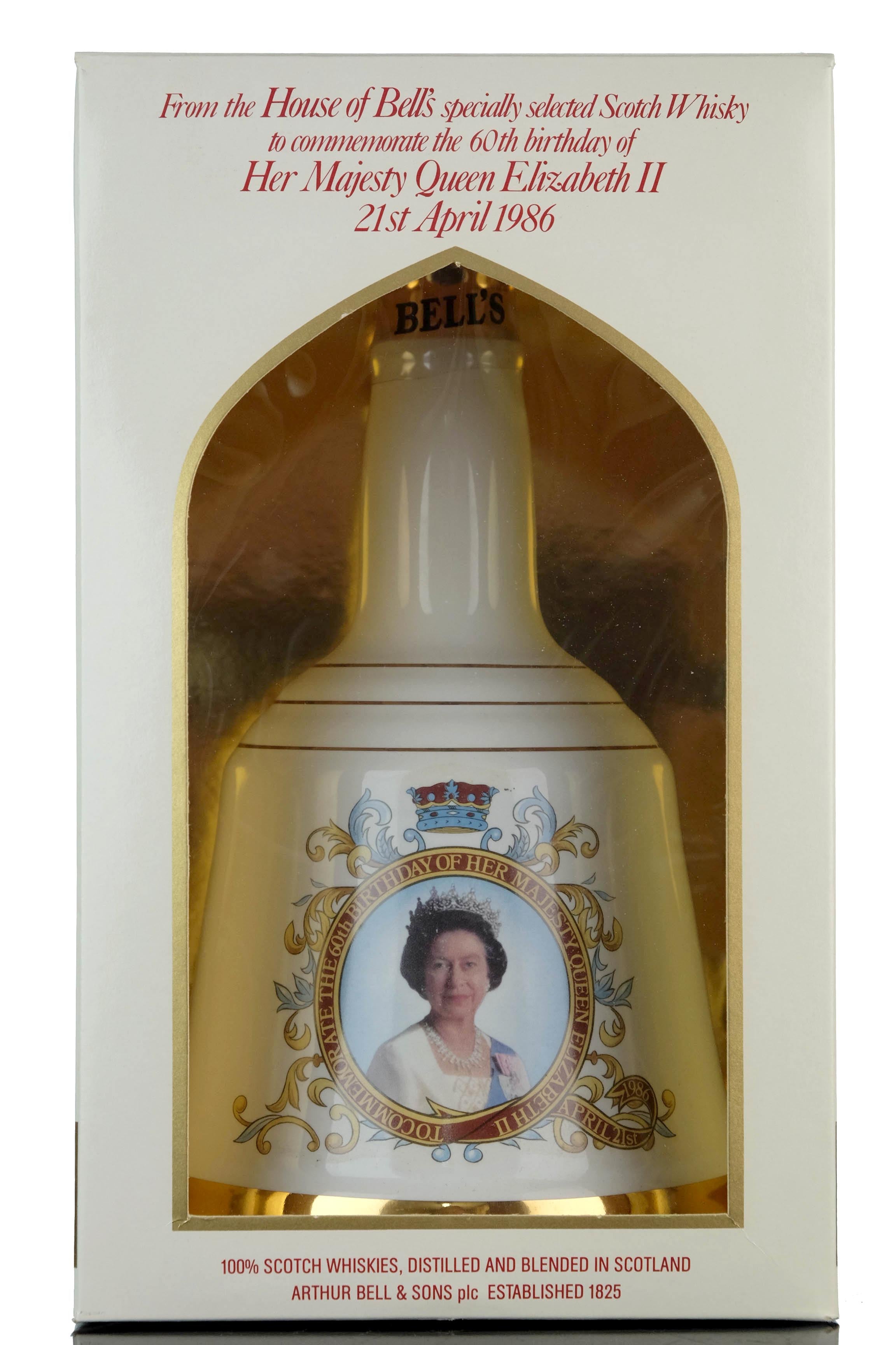 Bell's Decanter - Queen Elizabeth II 60th Birthday Edition 43