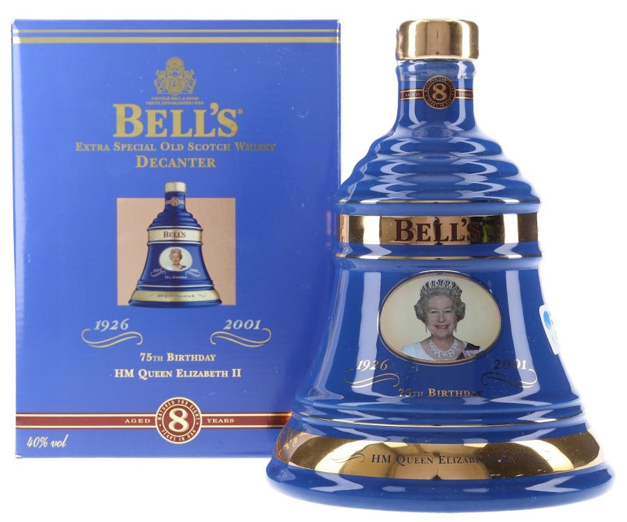 Bell’s Decanter - Queen Elizabeth II 75th Birthday Limited Edition 40%