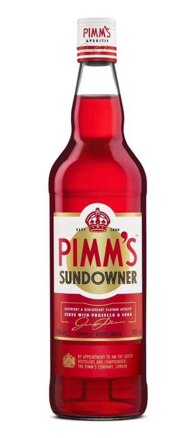 Pimm’s Sundowner Raspberry & Redcurrant Flavoured Aperitif 18%