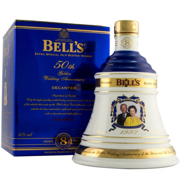 Bell's Decanter - Queens 50th Golden Wedding Anniversary Edition
