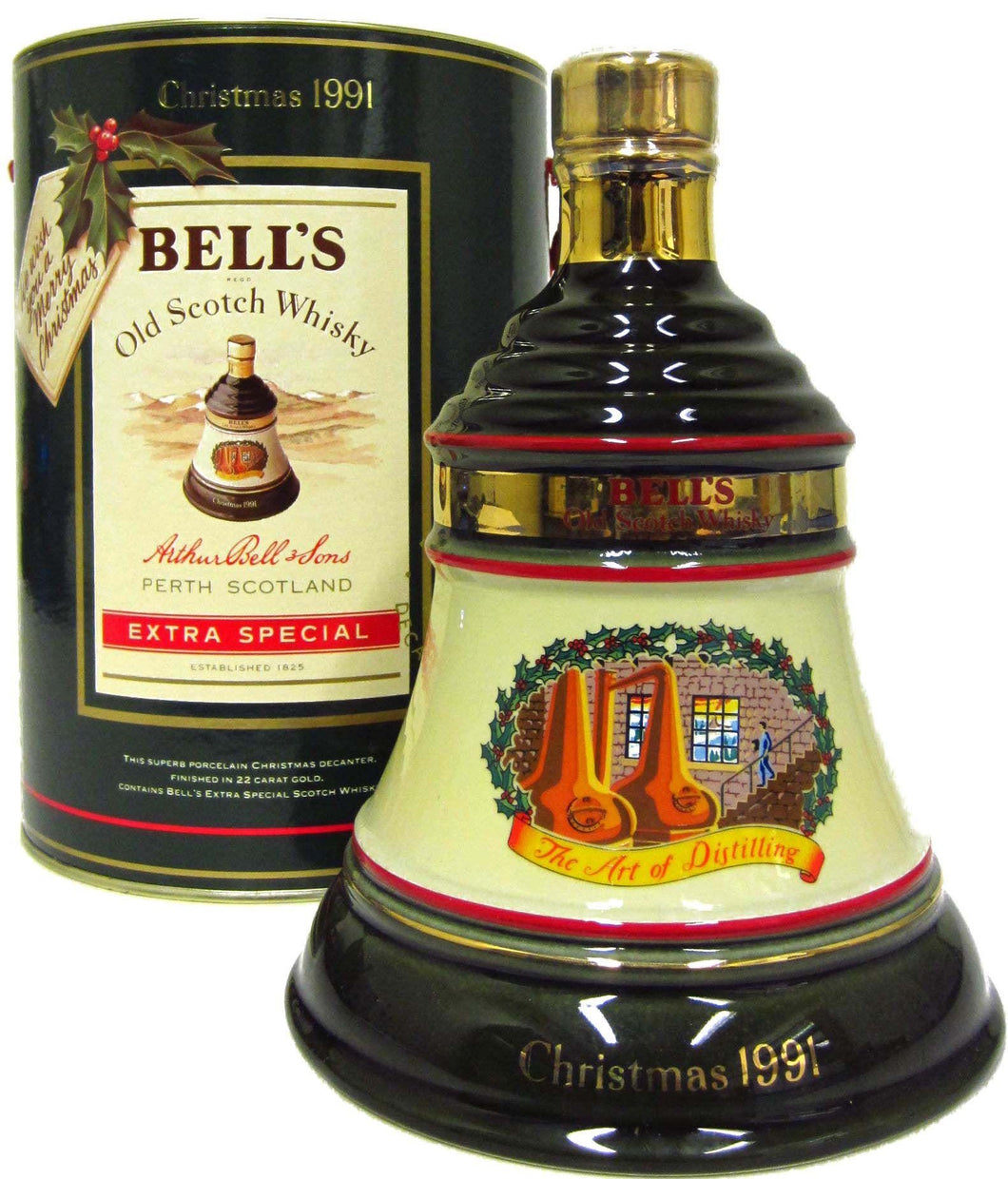 Bell’s Decanter - Christmas 1991 “ The Art Of Distilling “ Edition 40%