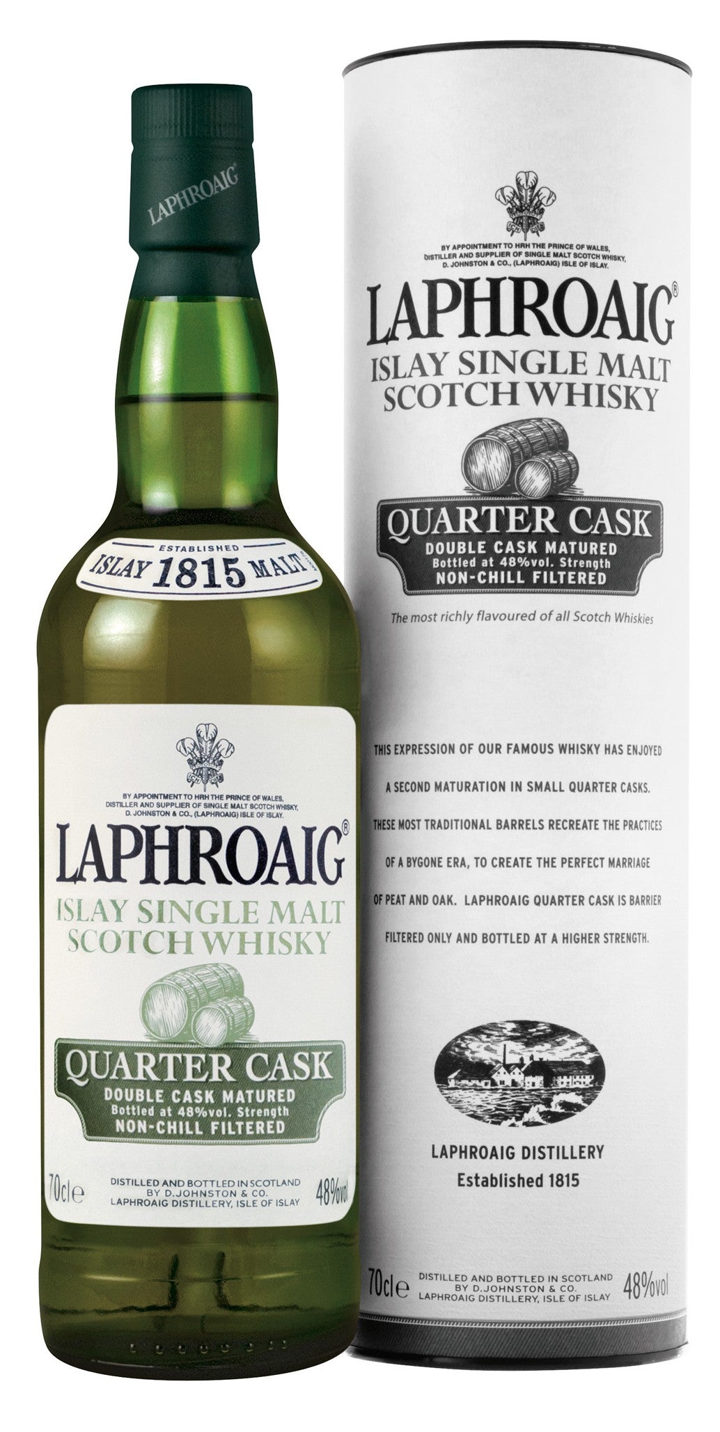 Laphroaig Quarter Cask Single Malt Scotch Whisky 48% – Bodyfuel Off Licence