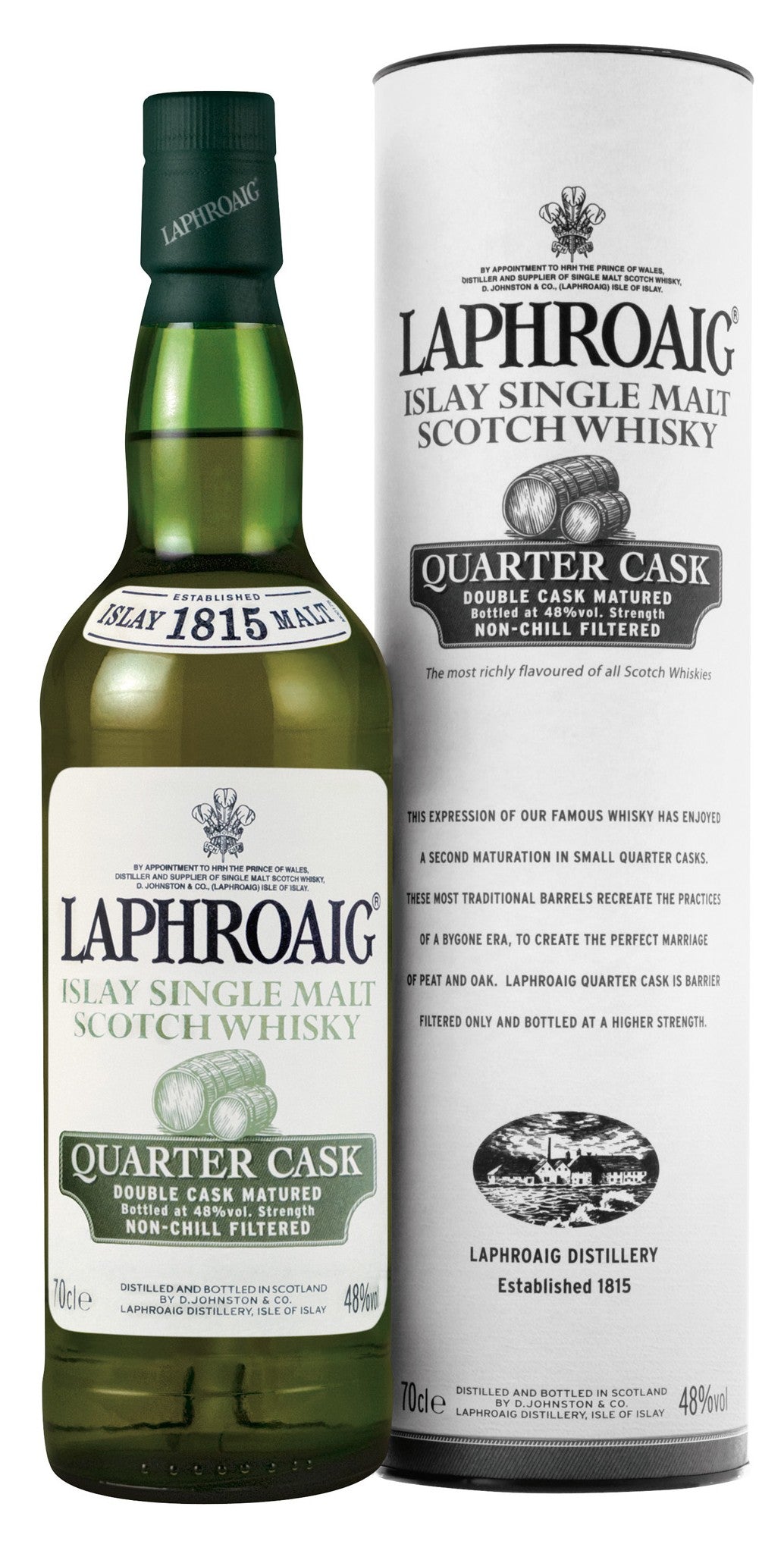 Laphroaig Quarter Cask Single Malt Scotch Whisky 48%