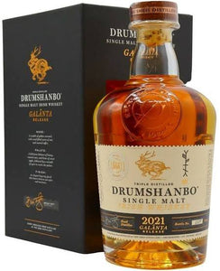 Drumshanbo Single Malt Irish Whiskey - Galanta Release 2021 ( Bottle No. 6349 ) 46%
