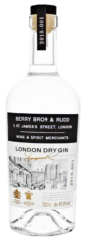 Berry Bros. & Rudd London Dry Gin 40.6%