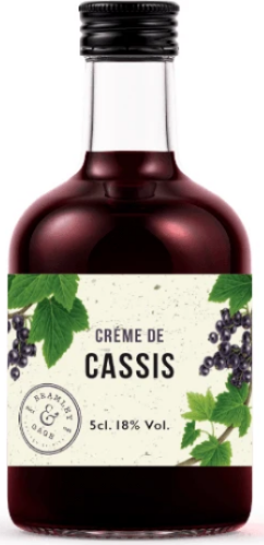 Bramley & Gage Creme de Cassis Miniature Liqueur 18%