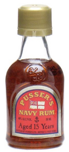 Pusser’s 15 year old Red Label Navy Rum Miniature 40%