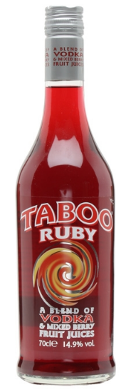 Taboo Ruby - Vodka & Mixed Berries Fruit Juice 14.9%